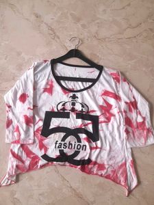 Stylish Top With 3/4 Sleeves. Size XXL.