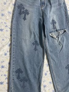 Baggy Y2k Cross Jeans