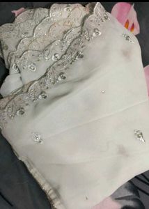 Mint Green Embroidered Kurti Set