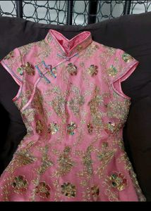 Perfect Embroidered Cheongsam