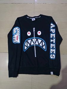 Ape Tees Sweatshirt Black Size M