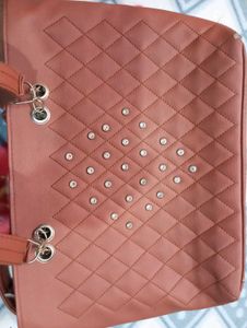 New Handbag With Stone Work