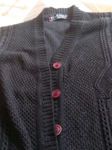 Classic Black Cardigan