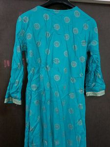 ( NEW )Aqua Blue Kurti