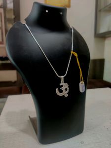 Pure Silver Chain+🕉️Pandel 💯😍😍
