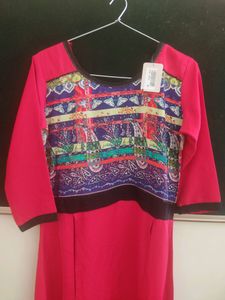 Red kurti
