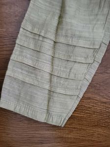 Silk Light Pista Green Kurti