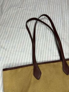 Tan Tote Bag