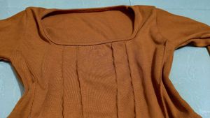 RUST CROP TOP (SPECIALLY FOR WARM SKIN TONE)