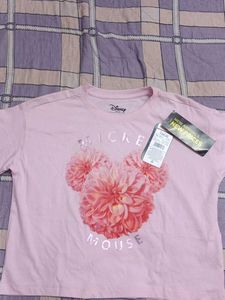 Disney Mickey Mouse Floral Tee