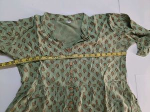 Flash Sale | Green Short Kurti