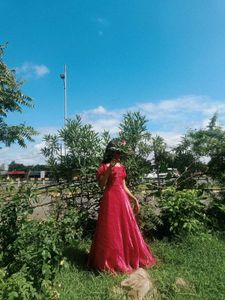 Aesthetic Princess 👑 Off-Shoulder Gown