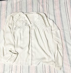 Elegant White Lace Top