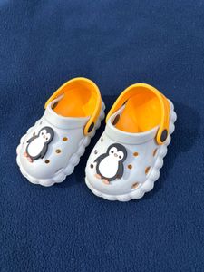 Cute Penguin Croc-Style Shoes