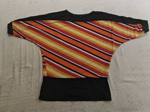 Striped Dolman Top
