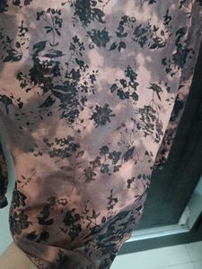Floral Print Sheer Bodysuit