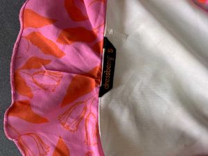 Stylish Pink &amp; Orange Floral Top