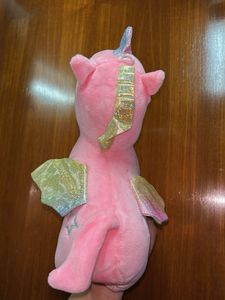 Pink Plush Unicorn Toy