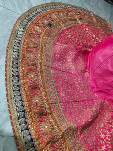 UNSTITCH MULTY COLOR LEHENGA