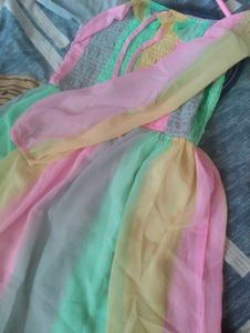 Colorful Tie-Dye Top