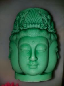 Soya Wax 4 Face Scented Buddha Candle