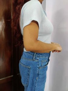 Collar Crop Top