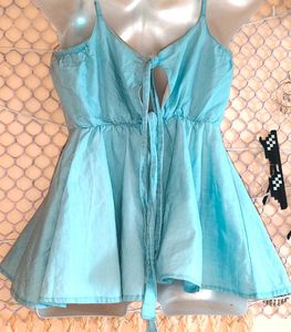 Size S/M  🎁Buy 2 Get 1 Free 🎁Light Blue Top