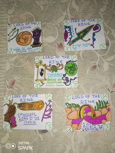 Lord Of The Ring. VIP CARDS.