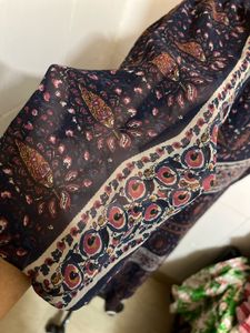 Paisley Print Dress