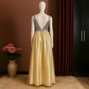 Elegant Sequin Evening Gown