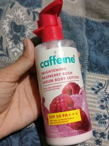 Caffeine Body Lotion