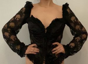 Lace Corset Style Top