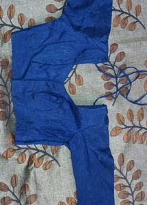 Blue Saree Blouse