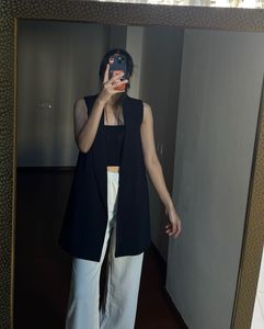 RESERVED OPEN-FRONT LONGLINE BLAZER