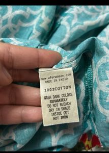 Straight Cotton Kurta For Women