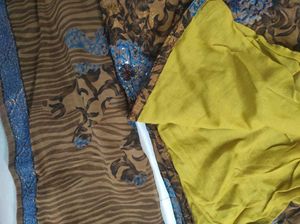 Large Size Heavy Work Long Sleeves Kurta +dupatta