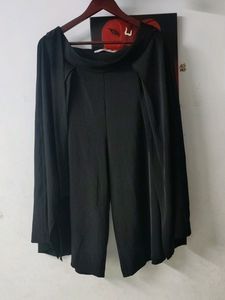 Black Plazzo Style Pant