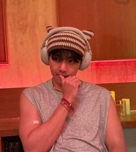 Handmade Crochet Cat Ear Beanie