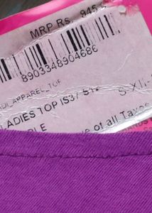 Stylish Back Purple Dress