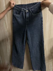 Charcoal Straigh Jeans
