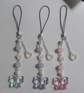 Butterfly Phone Charm Handmade