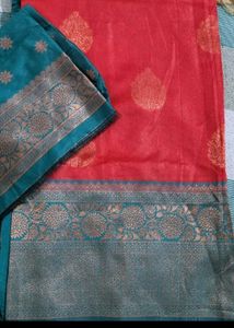 Rakhi Special Lichi Silk Saree