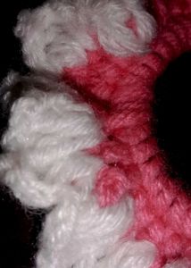 Crochet Flower Hair Tie