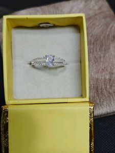 Pure Silver Ring Look Like Diamond