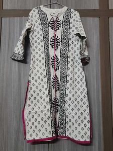 A Line Cotton Kurta
