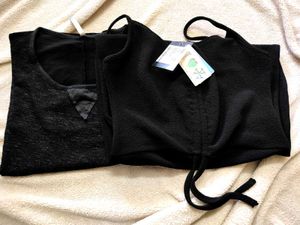 Sexy Black Dress With Adjustable Cleavage