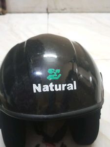 Black &#34;Natural&#34; Helmet