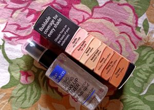 Blue Heaven Foundation And Setting Spray Combo