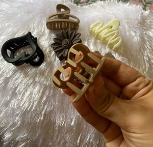 👑 The Ultimate 6-Piece MATTE Hair Clip Set! 👑