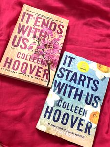 Colleen Hoover’s Bestselling It Ends With Us And It Starts With Us | Set Of 2 Books Brand New